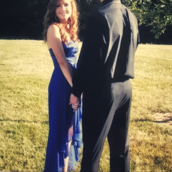 SALE!!! Adrianna Papell Elegant Size 5 High-Low Dress! - Picture 5 of 11